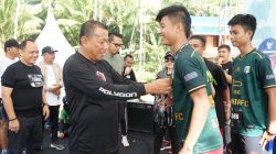 Kakak-Beradik Juara Satu dan Dua Bolmut Fun Run Festival Pesona Batu Pinagut 2022