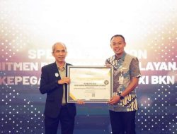 Pemkab Bolmut Raih Penghargaan BKN Award 2023, Khris Nani: Kami Akan Terus Berbenah