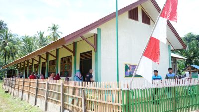 SDN 18 Bolangitang Barat di Tanjung Buaya Diresmikan, Miliki 10 Siswa Kelas Satu